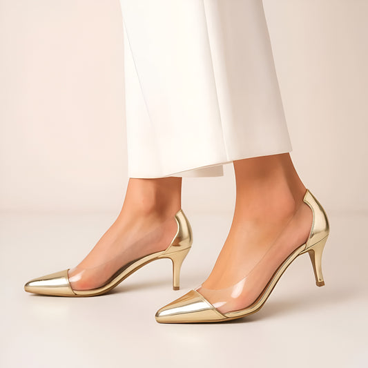 Cocktail Golden Mini Heel