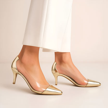 Cocktail Golden Mini Heel