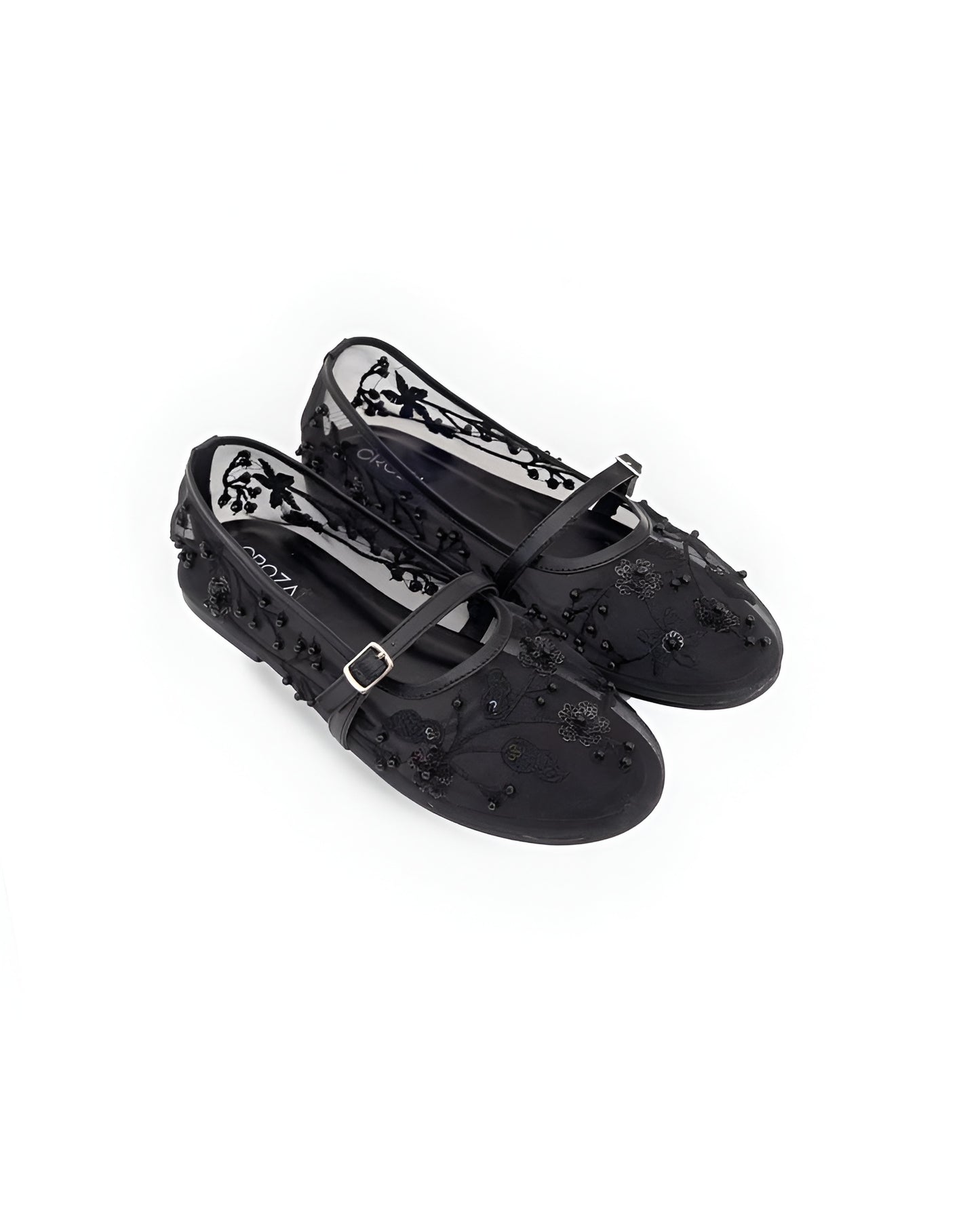 Mesh Mary Janes