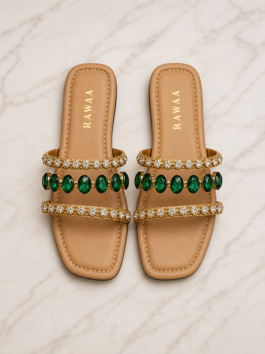 Emerald luxe slide