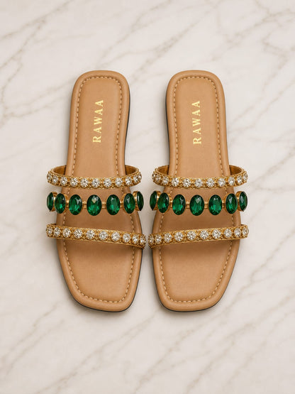 Emerald luxe slide