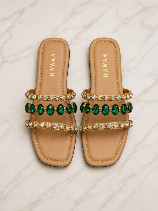 Emerald luxe slide