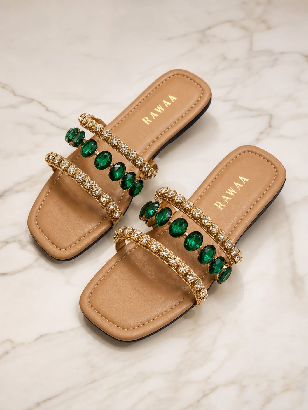 Emerald luxe slide