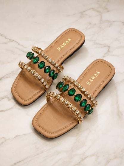 Emerald luxe slide