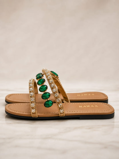 Emerald luxe slide