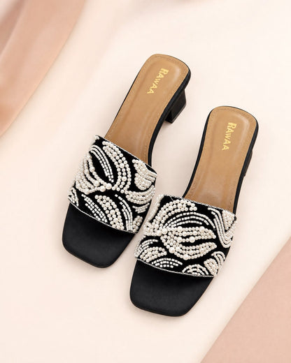NOOR BLOCK HEELS