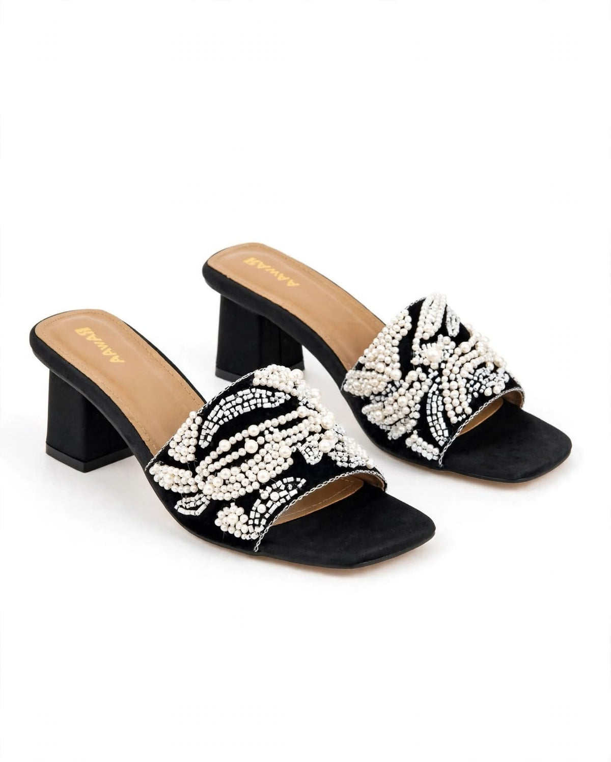 Noor Block Heels