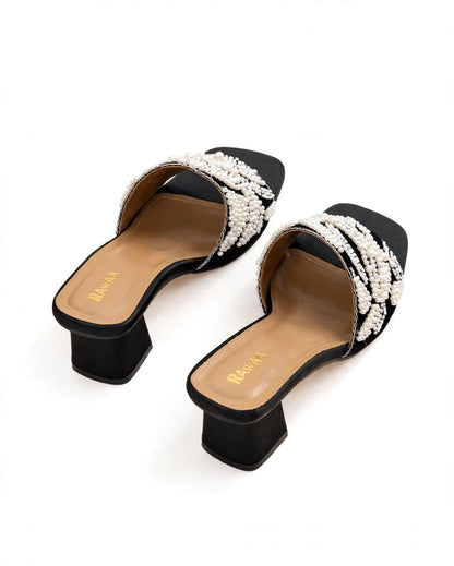 Noor Block Heels